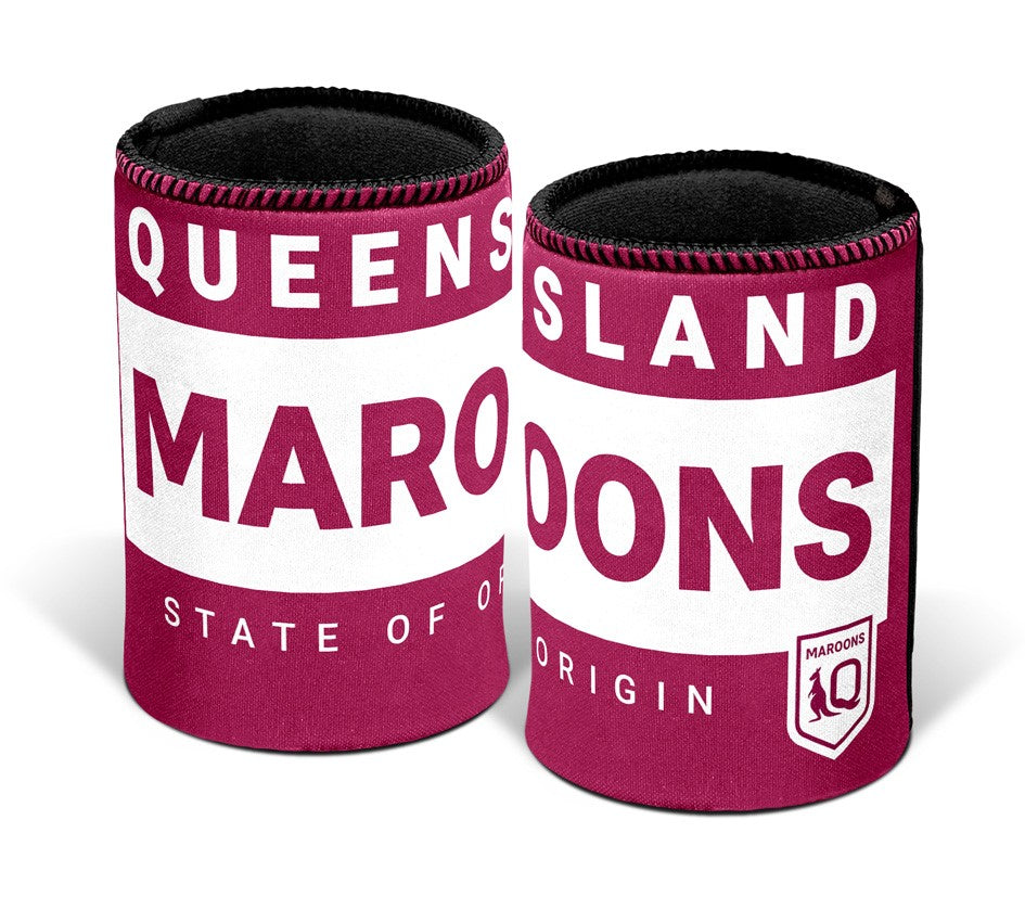 STATE OF ORIGIN CAN COOLER - QLD MAROONS