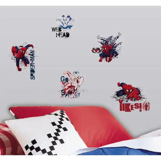 ROOMMATES MARVEL ULTIMATE SPIDER-MAN REMOVABLE WALL STICKERS - 23 STICKERS
