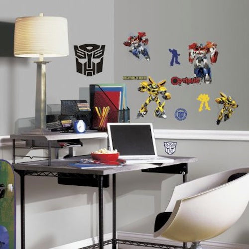 ROOMMATES TRANSFORMERS REMOVABLE WALL STICKERS - 20 STICKERS