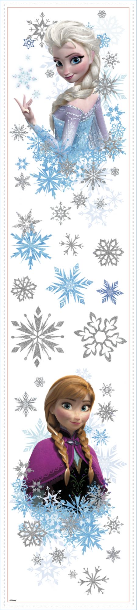 ROOMMATES DISNEY FROZEN GIANT REMOVABLE WALL STICKERS - 11 STICKERS