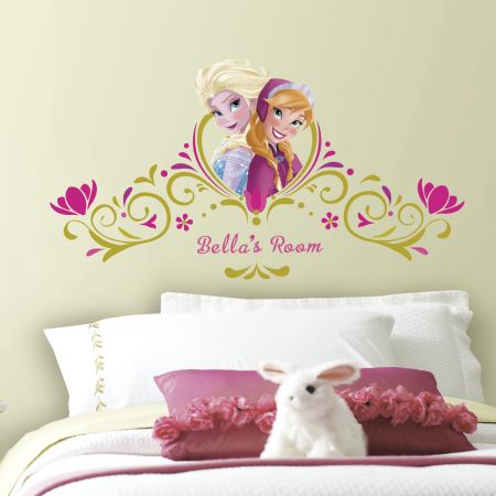 ROOMMATES DISNEY FROZEN PERSONALIZED ALPHABET GIANT REMOVABLE WALL STICKERS - 146 STICKERS