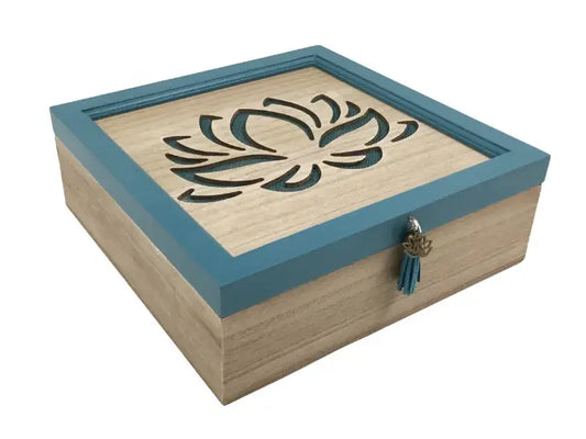 LOTUS DECOR BOX - 24CM x 24CM