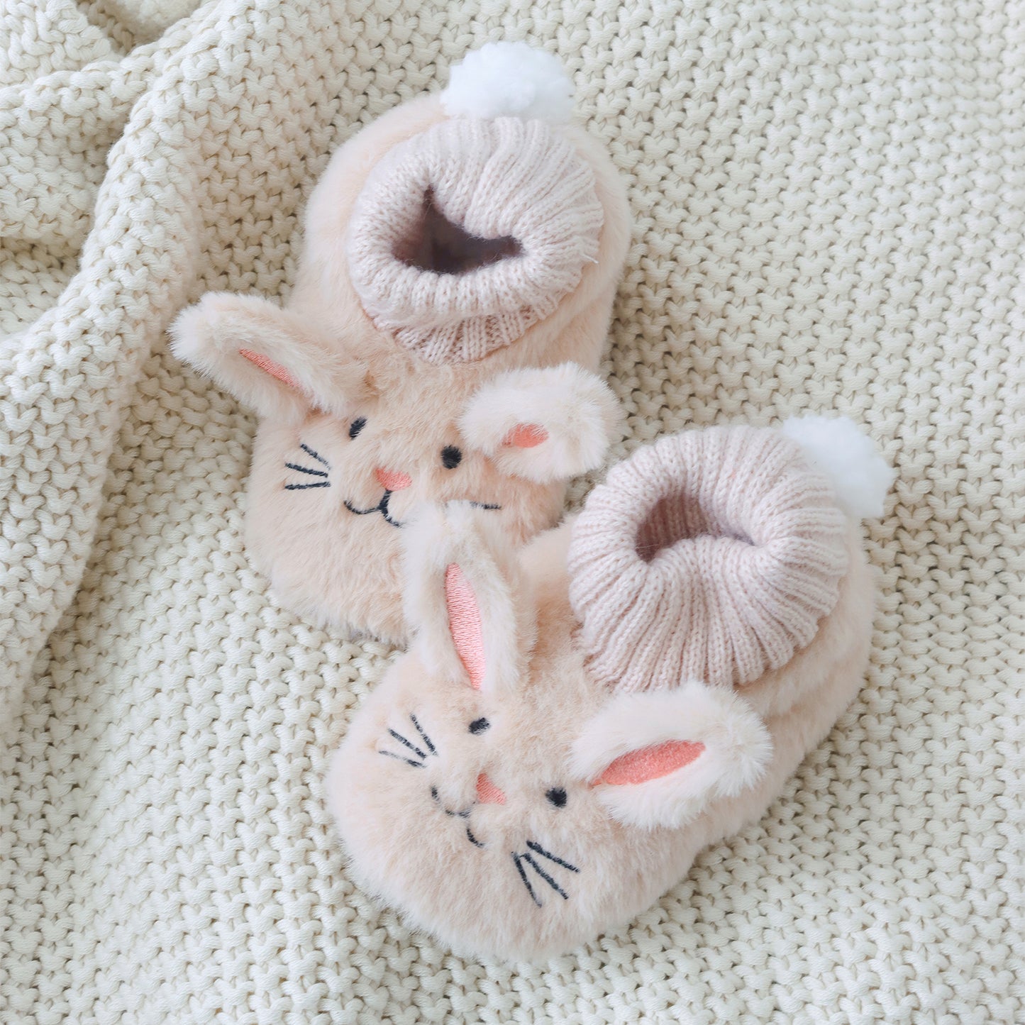 SPLOSH SNUGGUPS BABY ANIMAL SLIPPERS - BUNNY
