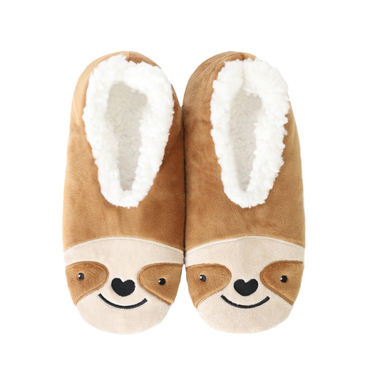 SPLOSH SNUGGUPS WOMEN'S ANIMAL SLIPPERS - SLOTH