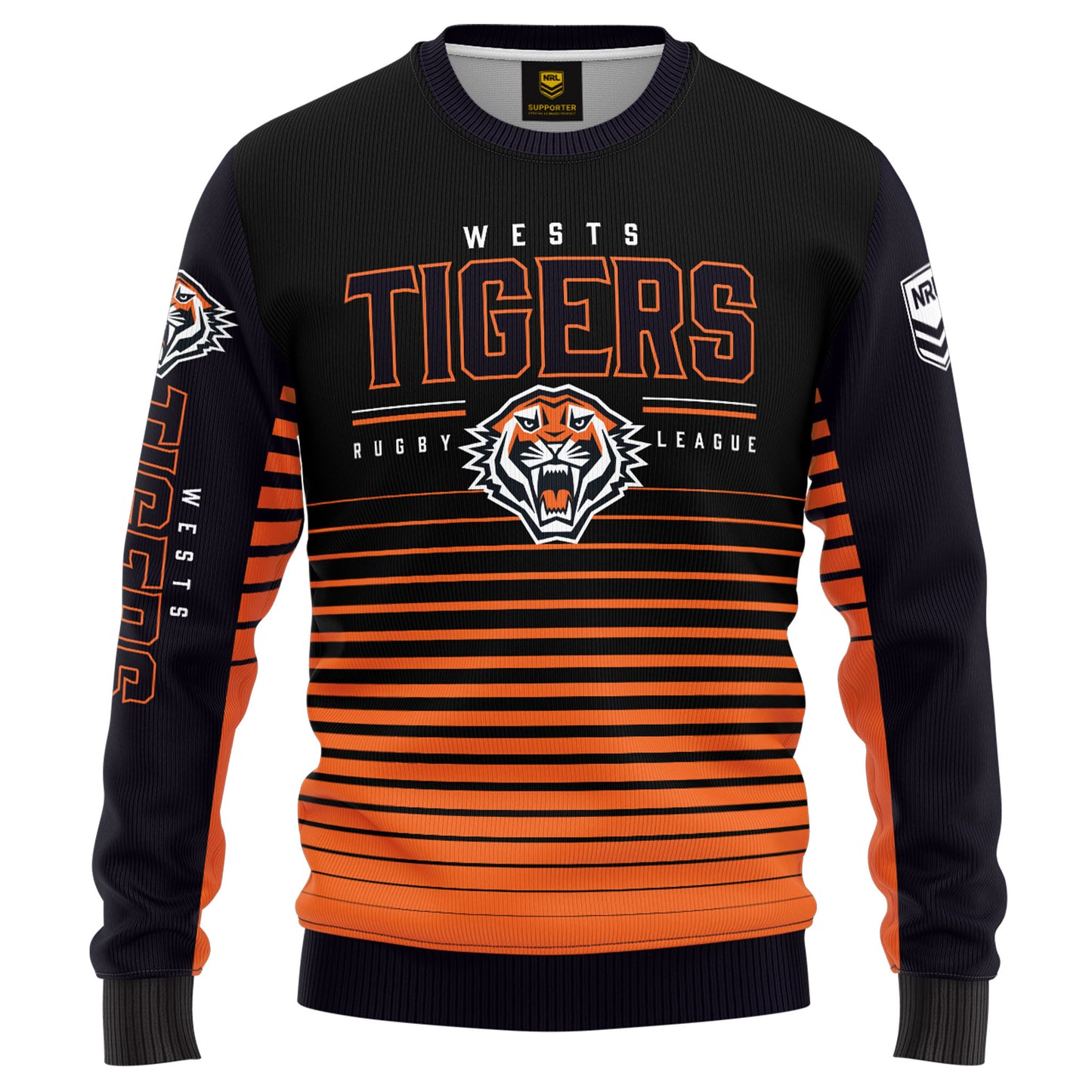 NRL KIDS GAME TIME PULLOVER - WESTS TIGERS