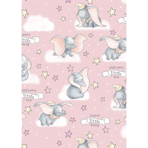 GIFT WRAP - DISNEY DUMBO BABY GIRL