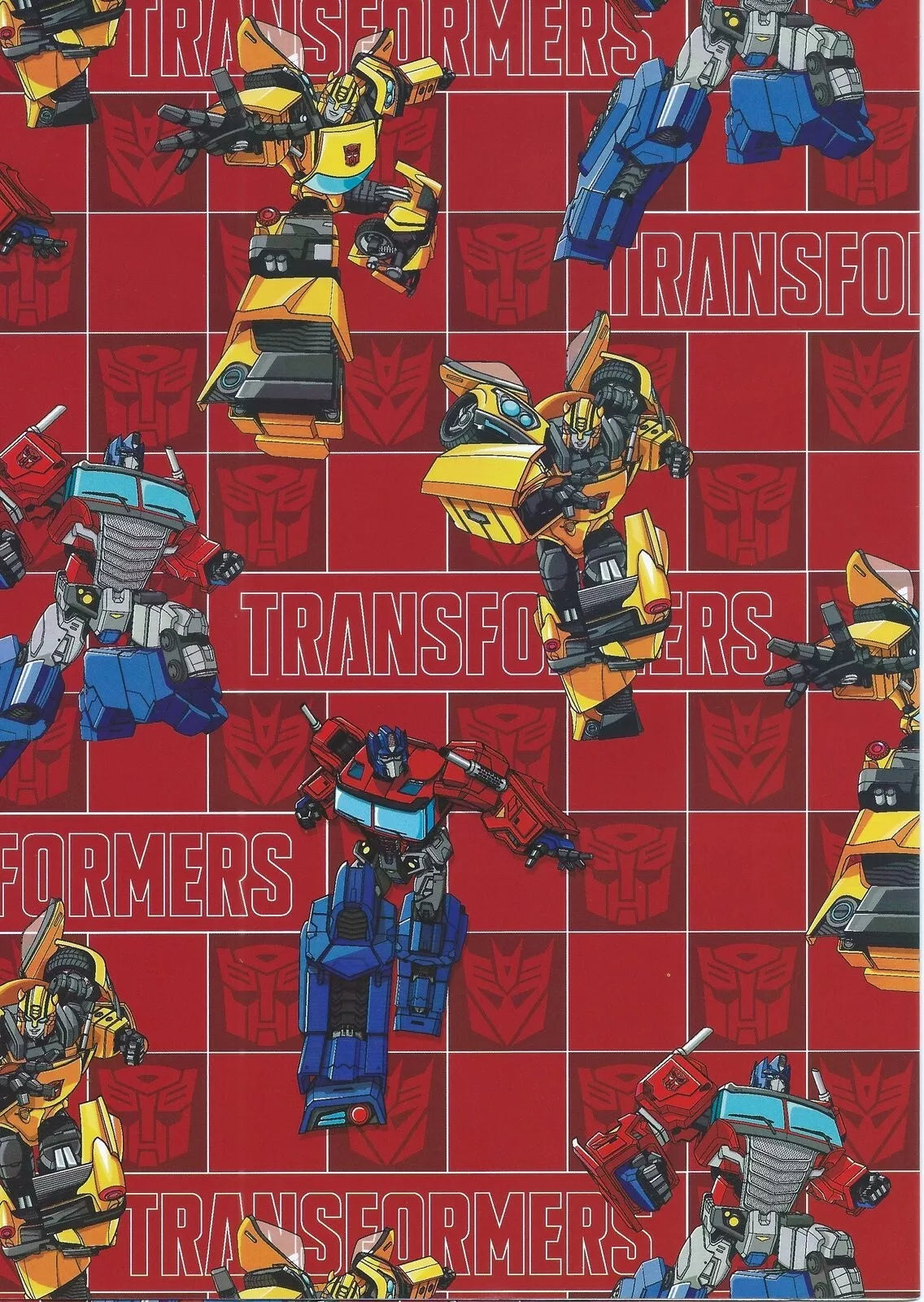 GIFT WRAP - TRANSFORMERS ACTION – Sunshine Coast Parties & Gifts