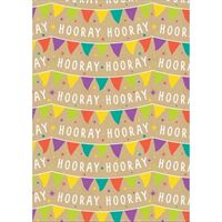 GIFT WRAP - BUNTING FLAGS