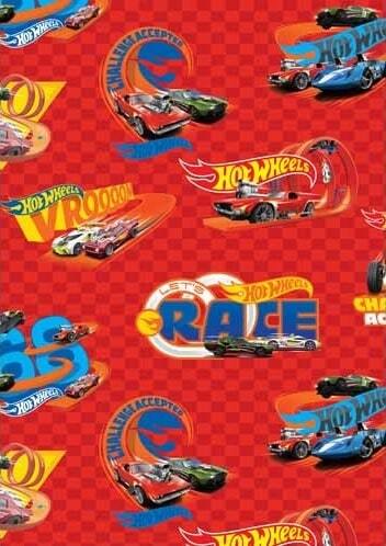 GIFT WRAP - HOT WHEELS