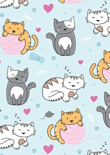 GIFT WRAP - KITTENS