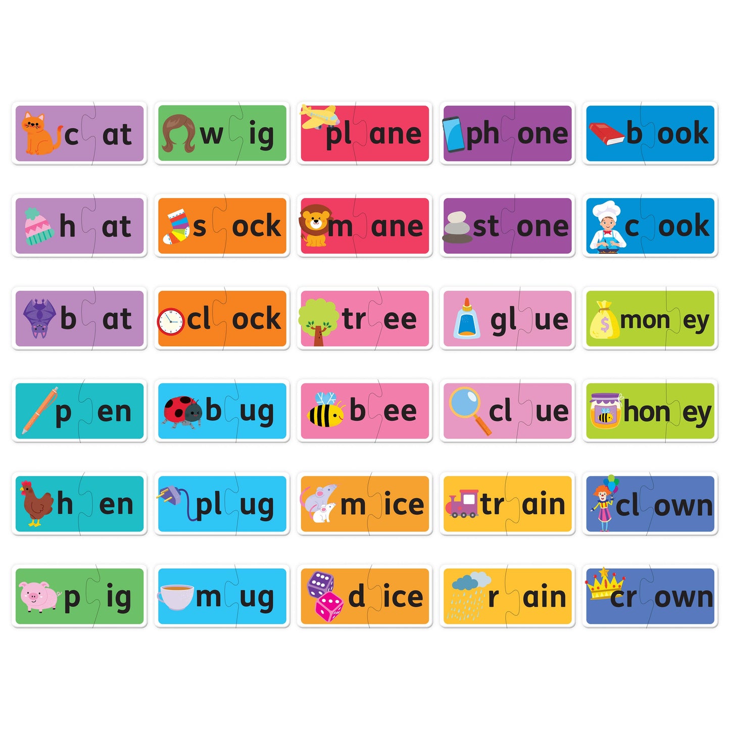 HINKLER BUILDING BLOCKS MATCH & LEARN WORD SOUNDS