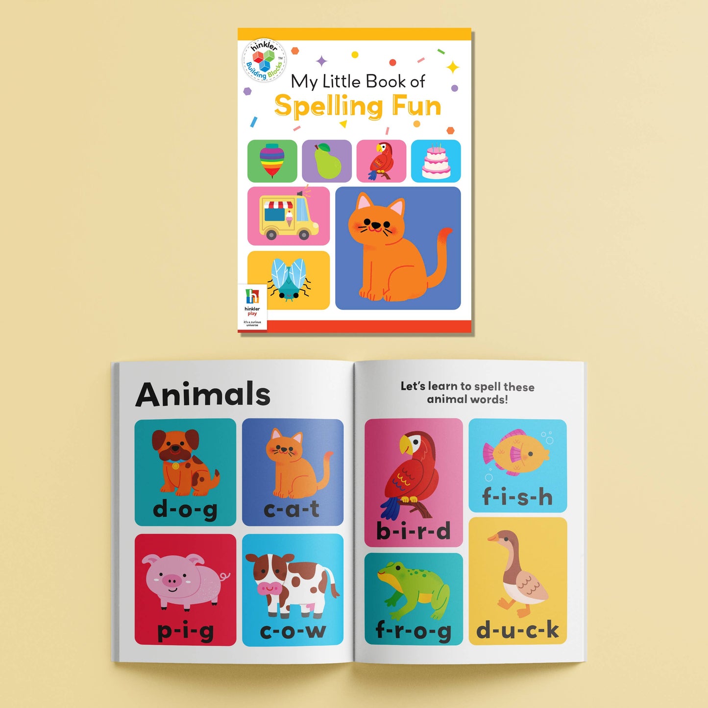 HINKLER BUILDING BLOCKS MATCH & LEARN SPELLING FUN
