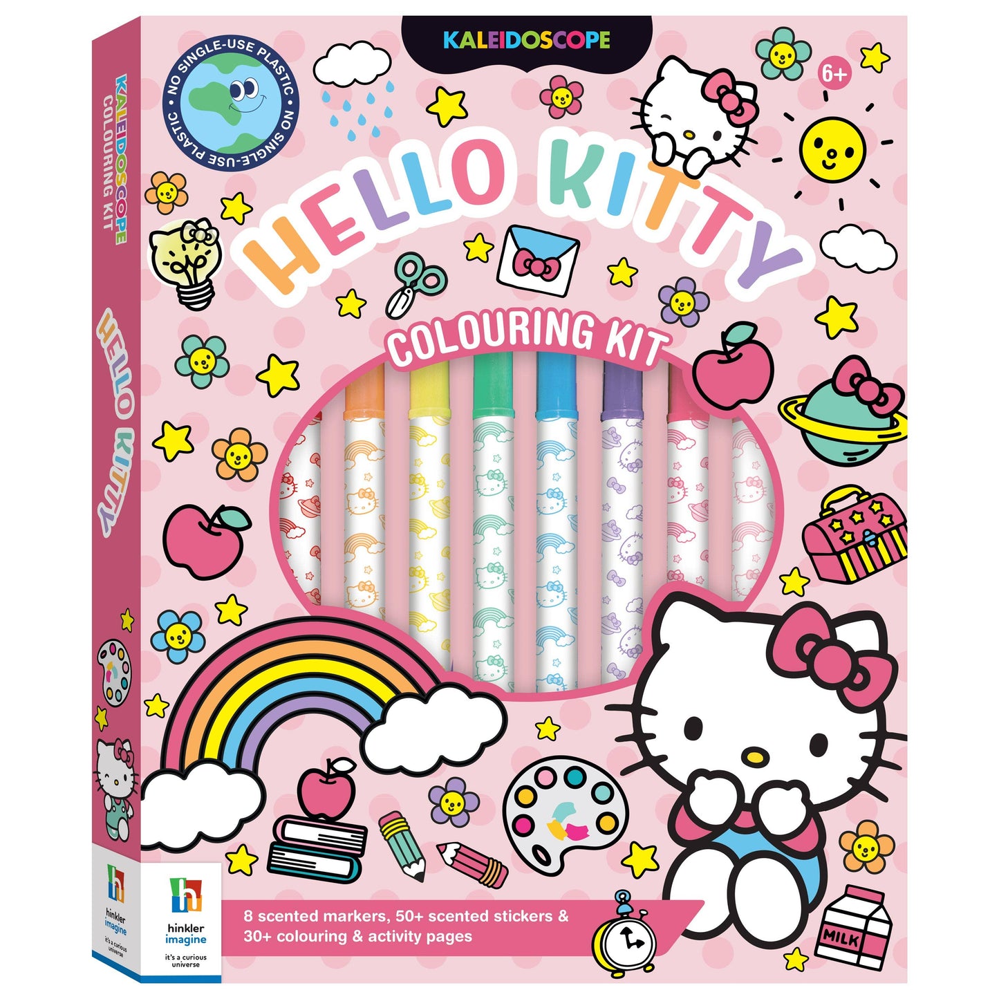 HINKLER KALEIDOSCOPE COLOURING KIT HELLO KITTY
