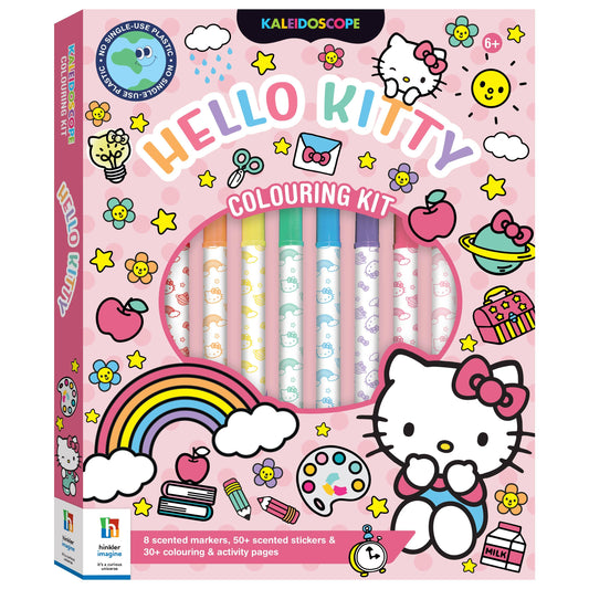 HINKLER KALEIDOSCOPE COLOURING KIT HELLO KITTY