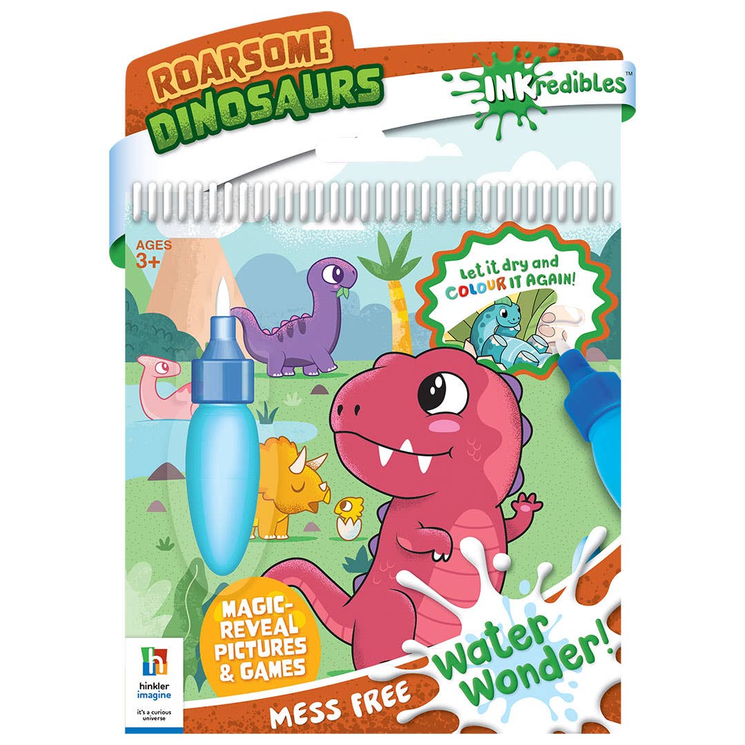 HINKLER INKREDIBLES ROARSOME DINOSAURS WATER WONDER