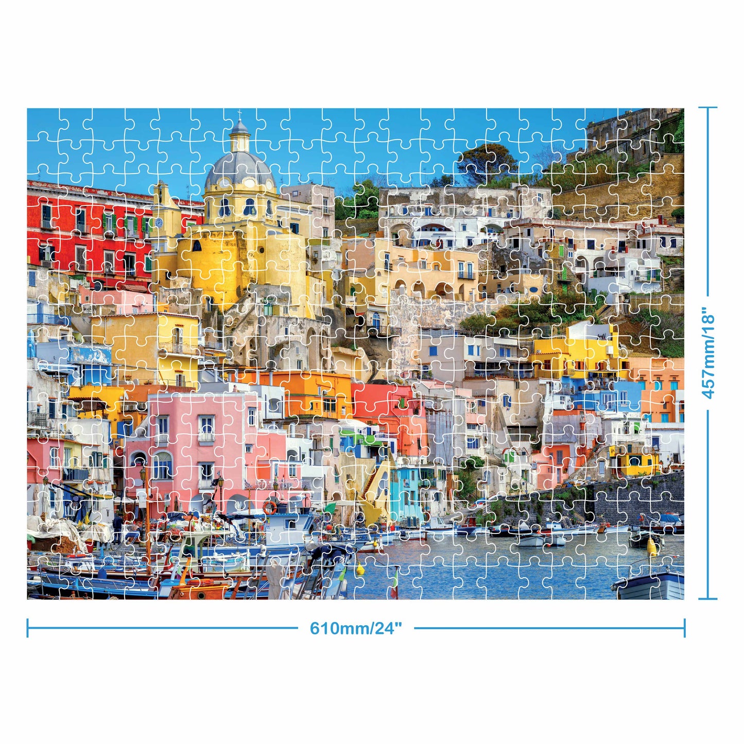 HINKLER ELEVATE 300 PIECE JIGSAW PUZZLE - PROCIDA ITALY