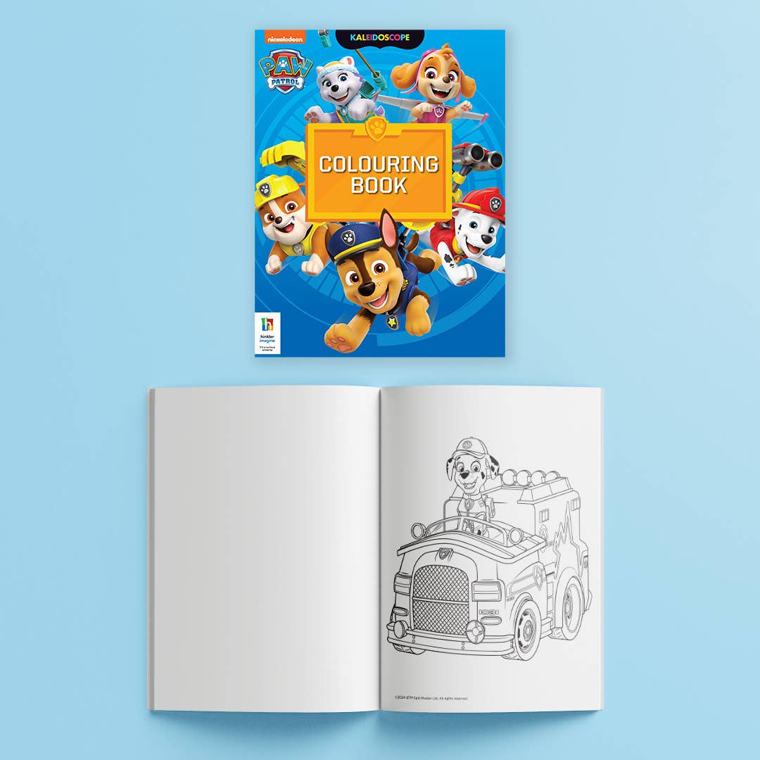 HINKLER KALEIDOSCOPE PAW PATROL ULTIMATE COLOURING CARRY CASE LARGE