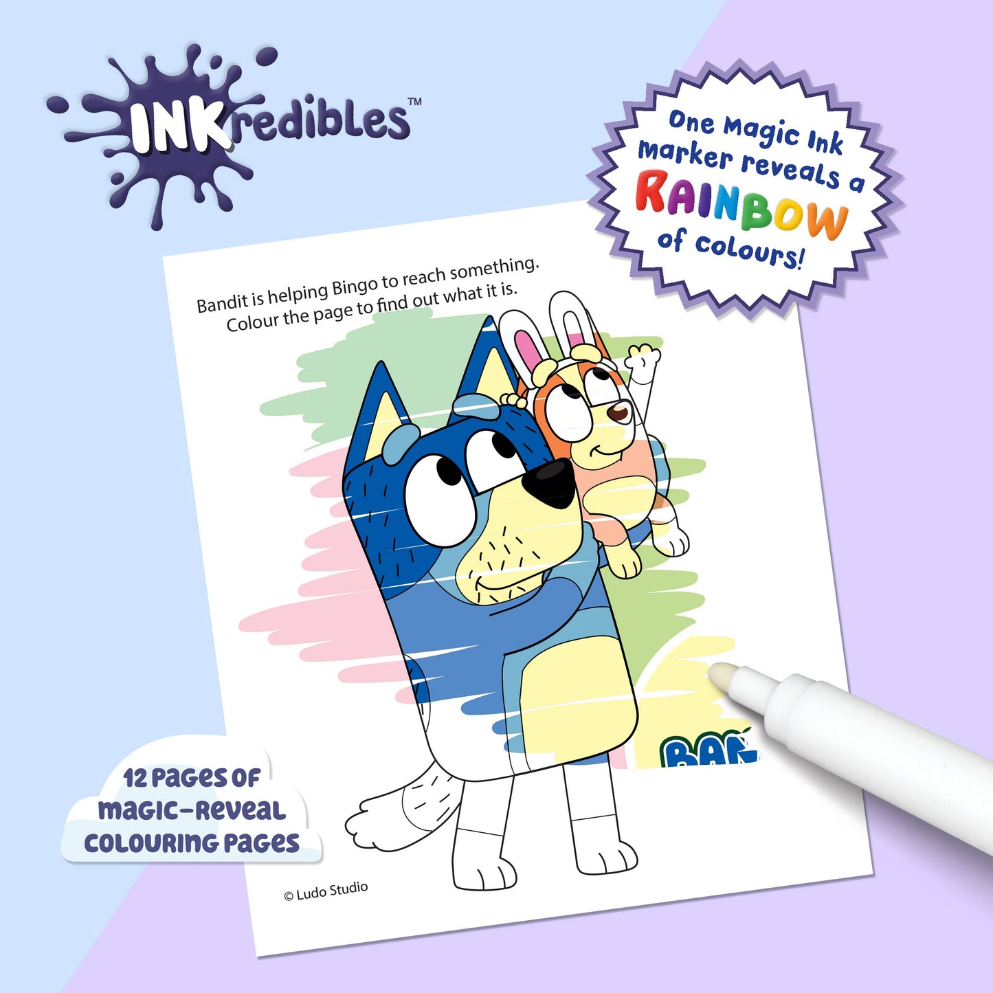 HINKLER INKREDIBLES ACTIVITY KIT BLUEY EASTER