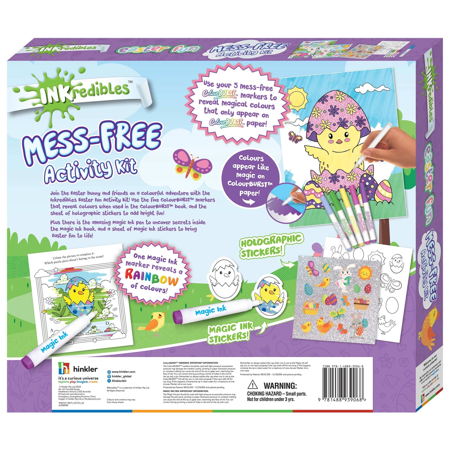 HINKLER INKREDIBLES EASTER FUN ACTIVITY KIT