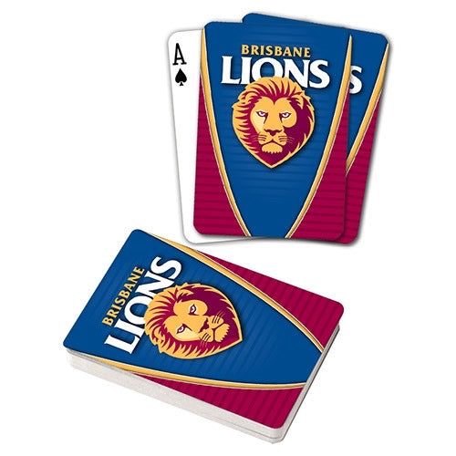 AFL BRISBANE LIONS PLAYING CARDS