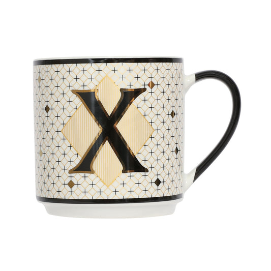 MONOGRAM MUG - LETTER X