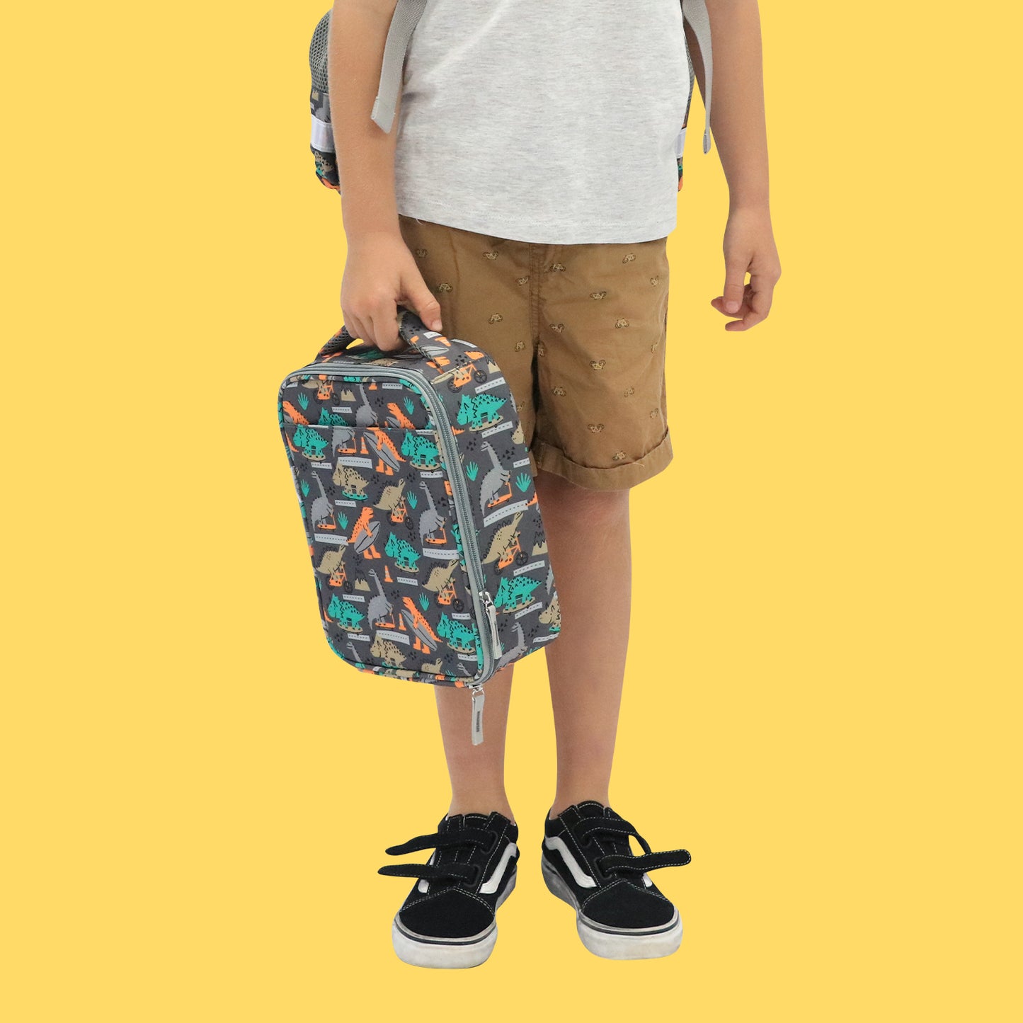 SPLOSH OUT & ABOUT LUNCH BAG - DINO SKATE