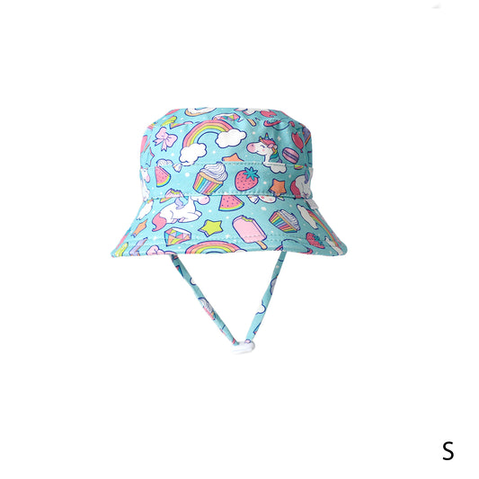 SPLOSH OUT & ABOUT KIDS BUCKET HAT - RAINBOW
