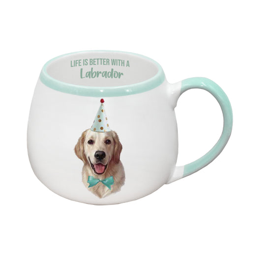 PAINTED PET LABRADOR MUG