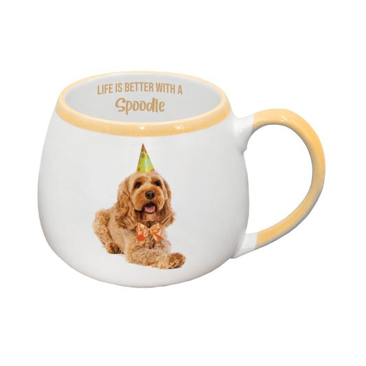PAINTED PET SPOODLE MUG