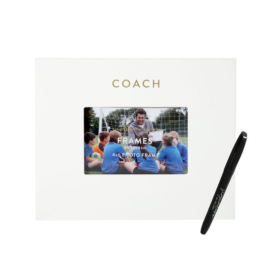 COACH SIGNATURE FRAME