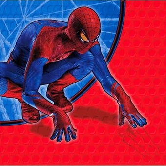 THE AMAZING SPIDERMAN BEVERAGE NAPKINS - PACK OF 16