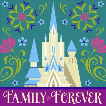 DISNEY FROZEN BEVERAGE NAPKINS - PACK OF 16