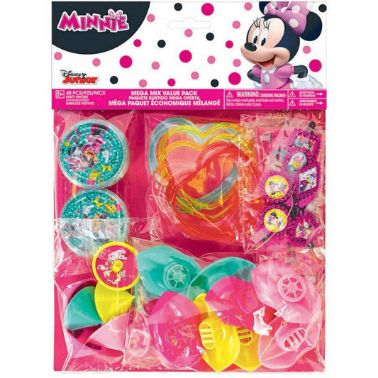 MINNIE MOUSE MEGA MIX VALUE PACK - 48 PARTY FAVORS