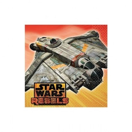 STAR WARS REBELS BEVERAGE NAPKINS - PACK OF 16