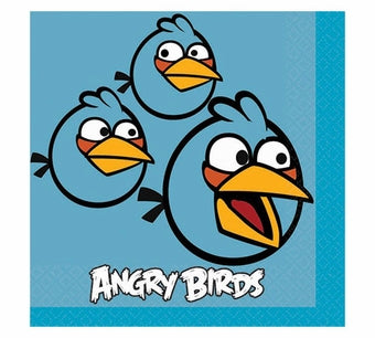 ANGRY BIRDS BEVERAGE NAPKINS - PACK OF 16