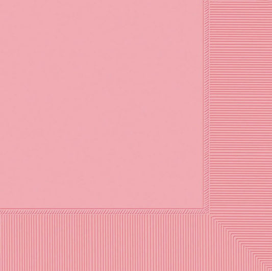 NEW PINK LUNCH NAPKINS - PACK OF 20