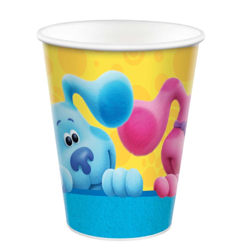 BLUE'S CLUES 266ML PAPER CUPS - PACK OF 8