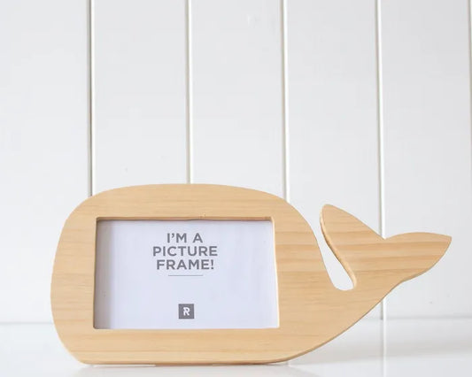 WHALE PHOTO FRAME - 6 x 4