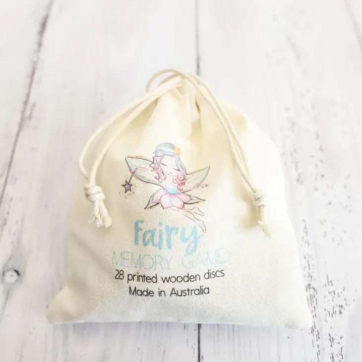 WOODEN MEMORY GAME - FAIRIES