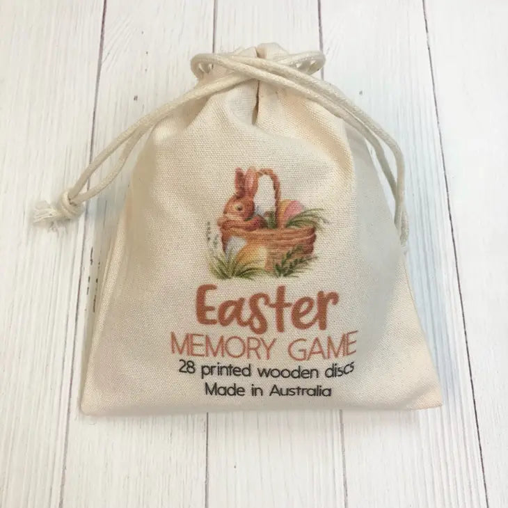 WOODEN MEMORY GAME - EASTER THEME